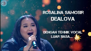 Rosalina Samosir Idol 2023 Menyanyikan Dealova