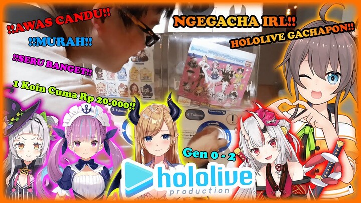 GILA!! DISINI TERNYATA ADA DONG GACHAPON HOLOLIVE!! HATI HATI KECANDUAN | Hololive Gachapon Di KYOU