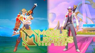 Clint Revamped Gun and Roses Valentines Skin VS Old Skill Effects MLBB
