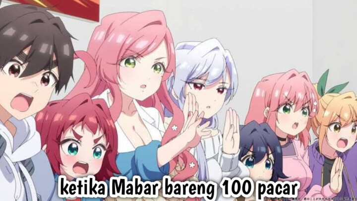 Ketika main game bareng 100 pacar