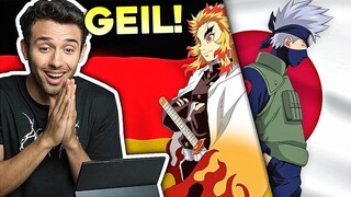 ALMAN vs. JAPAN! Welche Sprache ist der ANIME KING..👑 | Kurono