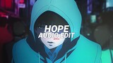 hope - xxxtentacion [edit audio]