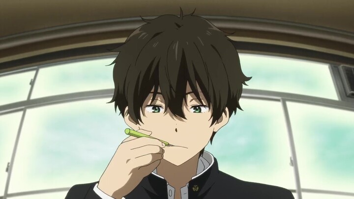 Oreki try's the lunch made by her sister💖🥰 ~ Hyouka