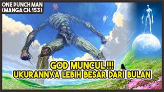 (Manga OPM 153) | GOD MUNCUL!!! Ukurannya Super Raksasa, Lebih Besar dari Bulan Sekalipun!!