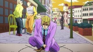 Yoshikage Kira yang tahu ninjutsu