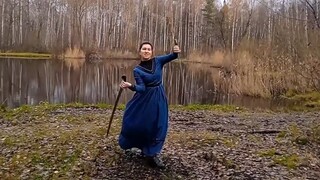 Average background, but great skills | Russian Cossacks | Chasik sword dance