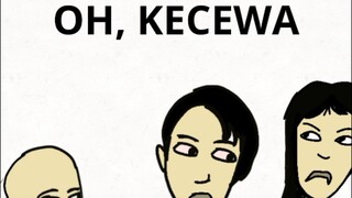 Si anto kecewa