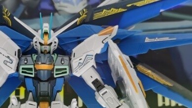 [First display in mainland China] Bandai MGEX Strike Freedom, China Limited MG Freedom, Cow, Sazabi,