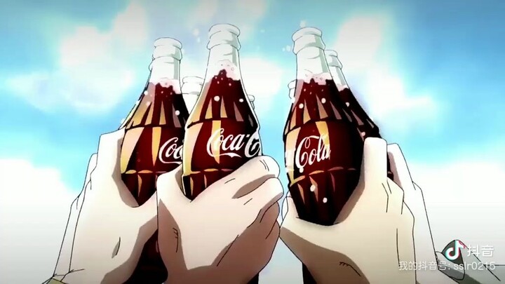 One Piece : Iklan One Piece X Coca-Cola One Piece