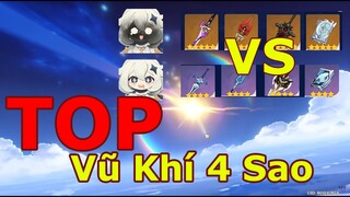 TOP VK 4-Sao Xứng Đáng Đầu Tư Nhất Hiện Tại | Genshin Impact