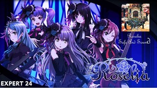 【 BANG DREAM 】Roselia - Safe And Sound)【 EXPERT 24 】