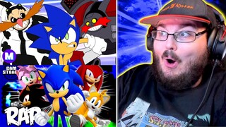 🎵Sonic: Enter the Sonicverse! BATTLE RAP🎵 & SONIC THE HEDGEHOG RAP CYPHER REACTION!!!