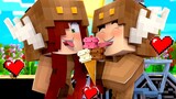 Minecraft Daycare - BABY GIRLFRIEND VALENTINE KISS! w/ MooseCraft (Minecraft Kids Roleplay)