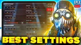 BEST SETTINGS for NO LAG in APEX LEGENDS MOBILE!