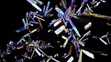 Crystals under microscope - A Time Lapse Video about Crystals Growth