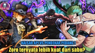 Onepiece 1070 - Perbandingan Zoro VS Sabo mana yang lebih kuat ?