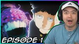 MY FIRST TIME WATCHING MOB PSYCHO 100!! Mob Psycho 100 Episode 1 Reaction ft. Heiusten
