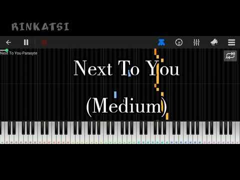 Parasyte   Next To You Medium Piano Tutorial