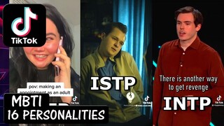 MBTI types as funny TIK TOKS | Highly stereotyped 16 personality types | MBTI memes (Part 40)