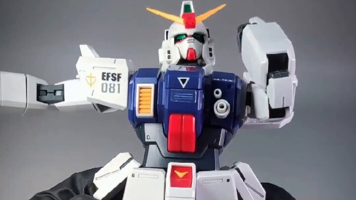 Looking back on a wave of MG land combat Gundam, it has to be the sincerity of the old model~