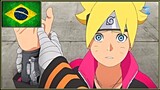 Naruto e Sasuke Vs Momoshiki Dublado | Boruto Dublado