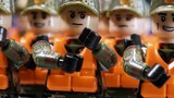Pay tribute to the cutest people with Lego (soldiers fighting on the front line of flood control) "P