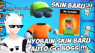 PAKE SKIN BARU AUTO GG BOSS 😎