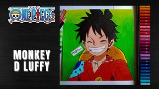 HOW TO COLORING Monkey D. Luffy [One Piece] 👒