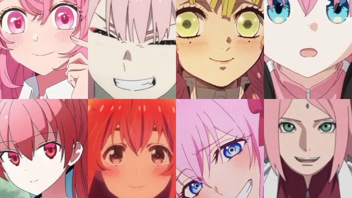 waifu rambut pink, yang tau karakternya komen😄