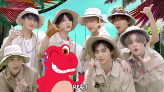 It's Too Cute! Nctdream Popular Nursery Rhyme [Dinosaur Abc]