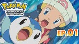 Pokemon Diamond & Pearl Episode 01 [Subtitle Indonesia]