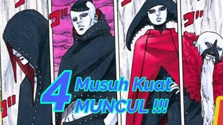 Boruto hadapi Empat Musuh kuat dari pecahan Juubi | Boruto Two Blue Vortex chapter 4