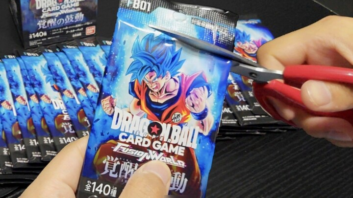 [Card Unpacking] What can you get when you unpack a box of Dragon Ball TCG cards FB01?