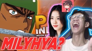 REACTION MILYHYA PUBG GOLOK POWER #MILYHYA #STAYATHOME