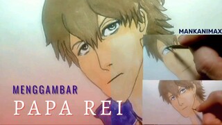 Menggambar Papa Rei