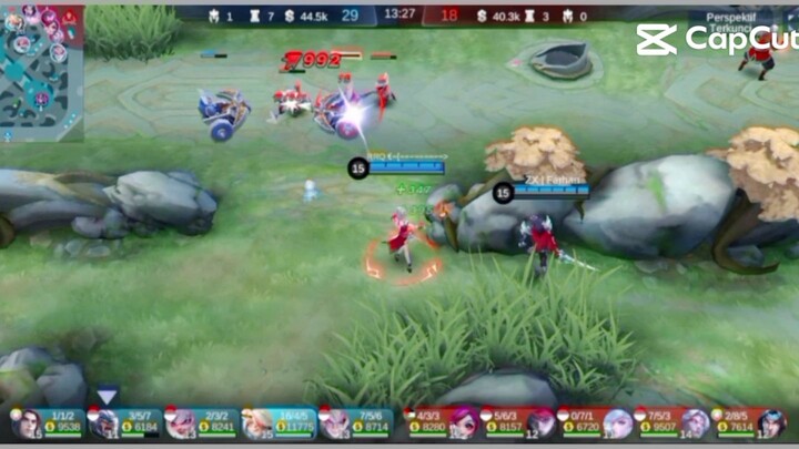 gameplay MLBB Melisa Savage