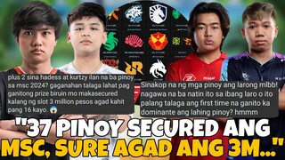 37 PINOY SECURED ANG SLOT SA MSC 2024 KILALANIN! MATIK 3 MILLION MATALO MAN? PINOY LANG MALAKAS?!