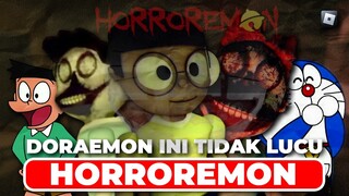 DORAEMON BUKAN MAKHLUK YANG LUCU DI GAME INI !!! -Alur Cerita Horroremon Roblox Indonesia