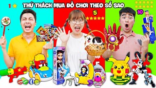 Hà Sam Thử Thách Mua Đồ Chơi 1 Sao VS 10 Sao - Đồ Chơi 1 Nghìn Với Đồ Chơi 1 Triệu