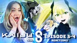 KAFKA IS SO STRONG!!!  KAIJU NO 8 Episode 3 & 4
