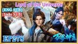 【ENG SUB】Lord of the Universe EP278 1080P