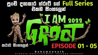 I am Groot Full series explain in sinhala | Movie review sinhala new | New Series review sinhala