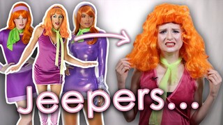 Trying on Daphne Halloween Costumes | AnyaPanda