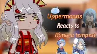 Uppermoons + muzan reacts to Rimuru tempest •🍉 × gacha club 💤 •