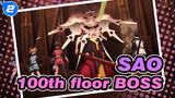 Sword Art Online|Ordinal Scale VS 100th floor BOSS_2