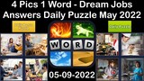4 Pics 1 Word - Dream Jobs - 09 May 2022 - Answer Daily Puzzle + Bonus Puzzle