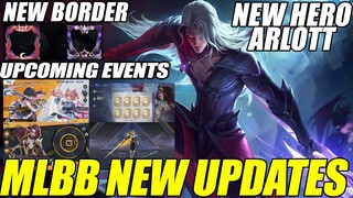 NEW HERO ARLOTT, FRANCO LEGEND, LANCELOT BREN ESPORTS RESALE, ESMERALDA HERO, EDITH STARLIGHT | MLBB