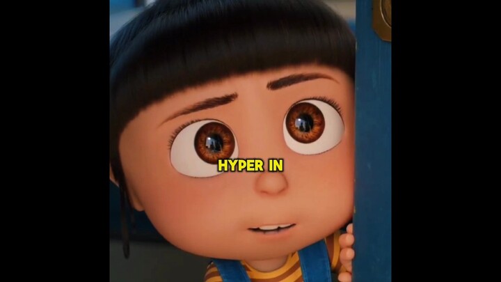 😲2 Agnes moments in despicable me 4