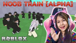 ลอง ยืด หด วิ่งเร็ว ขยายร่าง ต่อแถว ย๊าว ยาว Noob Train Alpha [ Rpblox ]