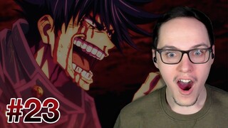 Jujutsu Kaisen Episode 23 REACTION/REVIEW - LET'S GO MEGUMI!!!